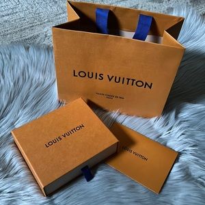 Louis Vuitton box shopping bag